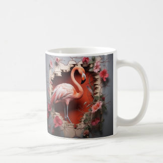 3D Flamingo Coffee Mug