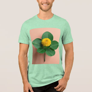 3D Floral Serenity – Bella+Canvas Tri-Blend Tee