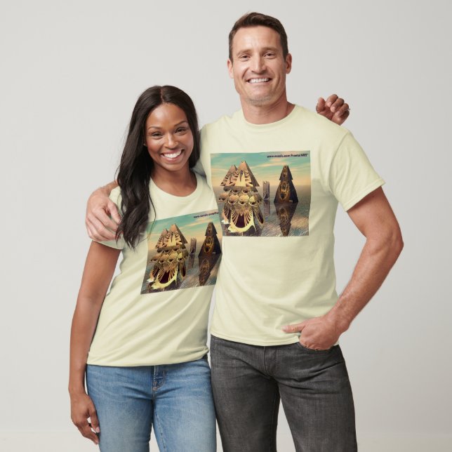 3D fractal discussion variation 3 T-Shirt (Unisex)