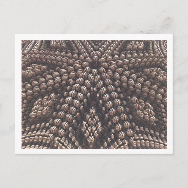 3D Fractal image postcard (Front)