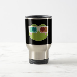 3D Frog (2) Travel Mug