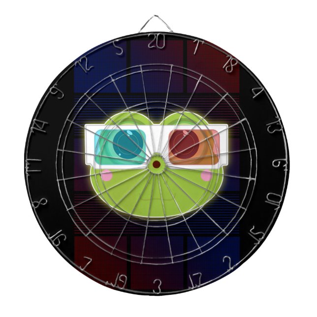 3D Frog  Dartboard (Front)