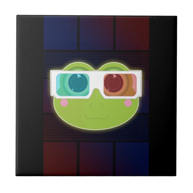 3D Frog Tile (Front)