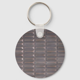 3D Geometric Tile Key Ring