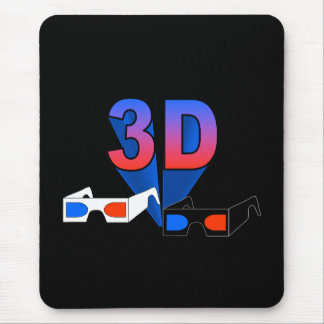 3D Glasses Mouse Mat