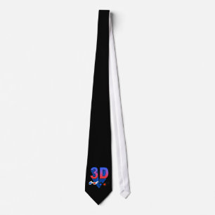 3D Glasses (str8 up) Tie