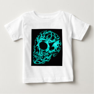 3D gothic skull Baby T-Shirt