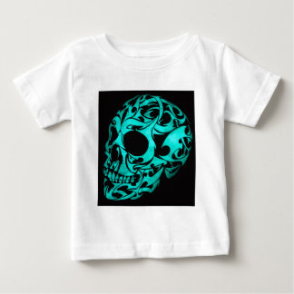 3D gothic skull Baby T-Shirt