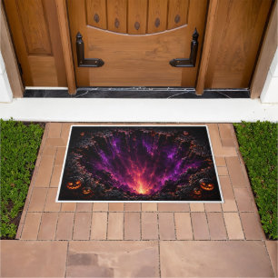 3D Halloween Abyss Illusion Doormat
