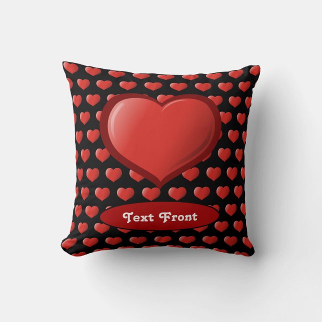 3D Heart Icon Cushion (Front)