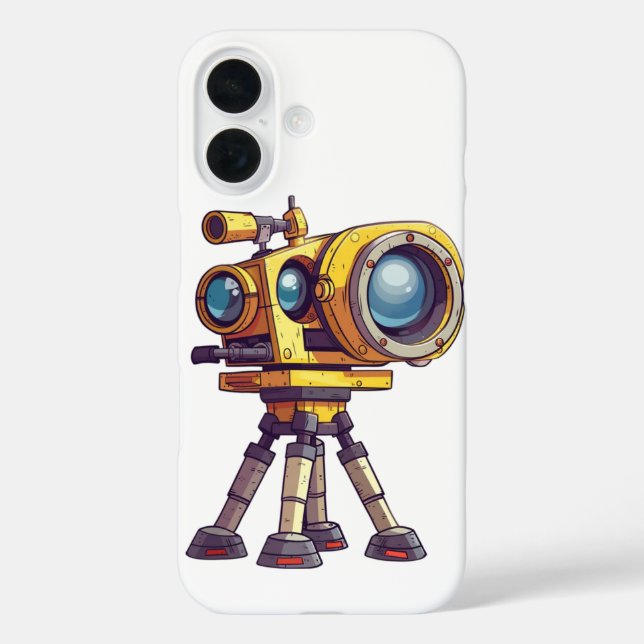 3d Icon Theodolite Rendered Isolated On The Transp Case-Mate iPhone Case (Back)