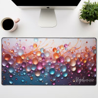 3D Iridescent Glass Bubbles