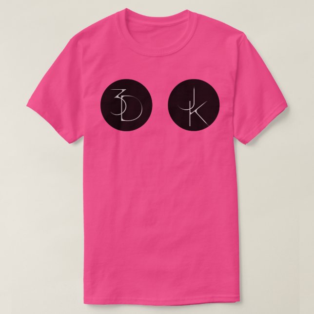3D JK T-Shirt (Design Front)