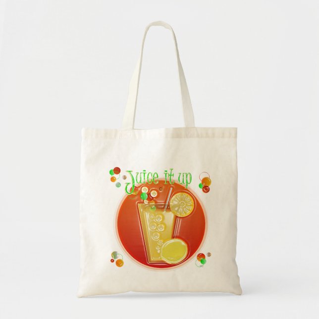 3D Juice it Up Tote Bag (Front)