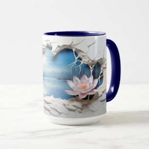 3D Landscape Mug Wrap Sublimation mug