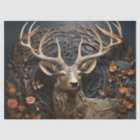 3d Large Antler Buck Deer Rustic Decoupage