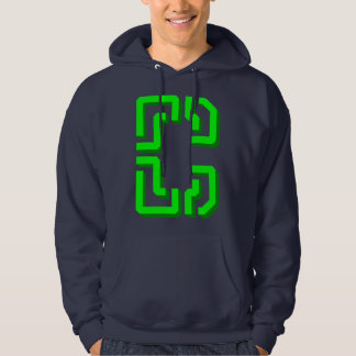 3d letter C logo design. Hoodie