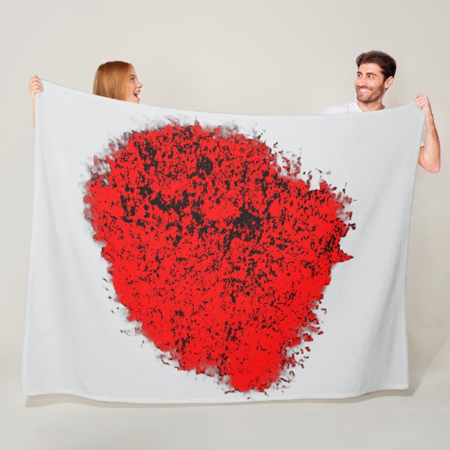 3D LOOKING FLOW Fleece Blankets! Blanket (In Situ)