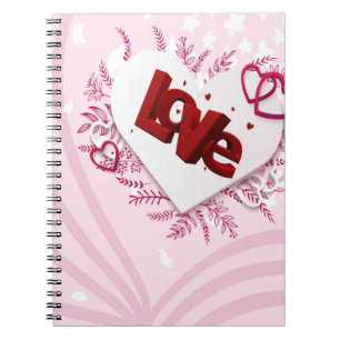 3D love Notebook