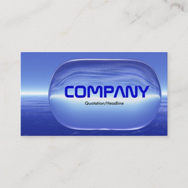 3d Lozenge 04 Business Card (Front)