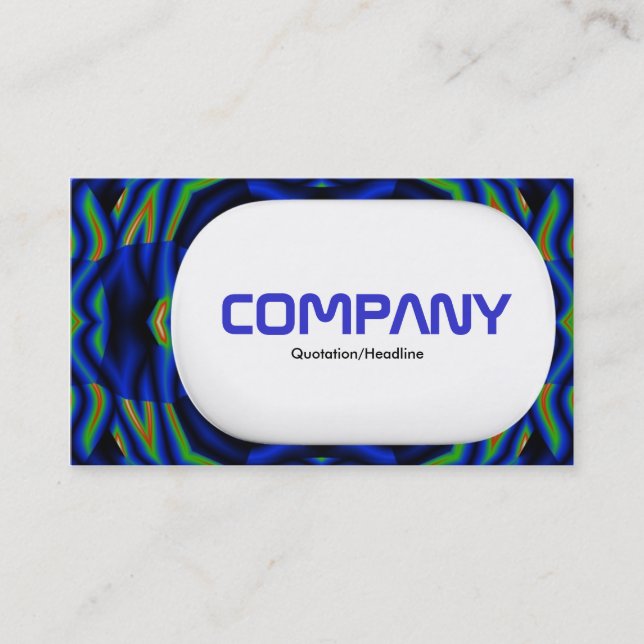 3d Lozenge 05 Business Card (Front)