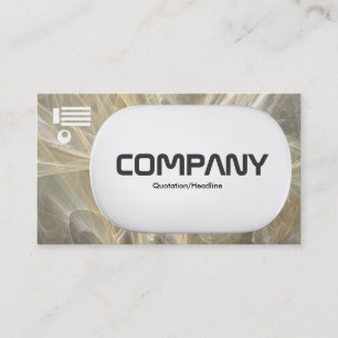 3d Lozenge - Fractal Flame Business Card