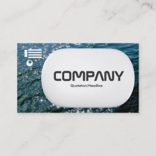 3d Lozenge - Sparkling Water 01 Business Card