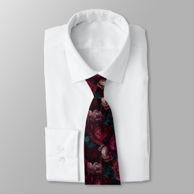 3d lush peony blooms  tie (Tied)