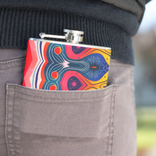 3D MAGIC HIP FLASK