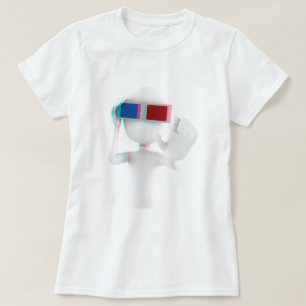 3d man anaglyph T-Shirt