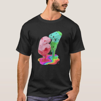 3D Melting 67 Colourful Glossy Graphic Tee