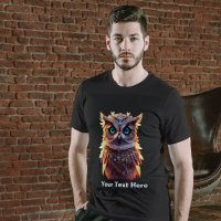 3D Model of Owl T-Shirt