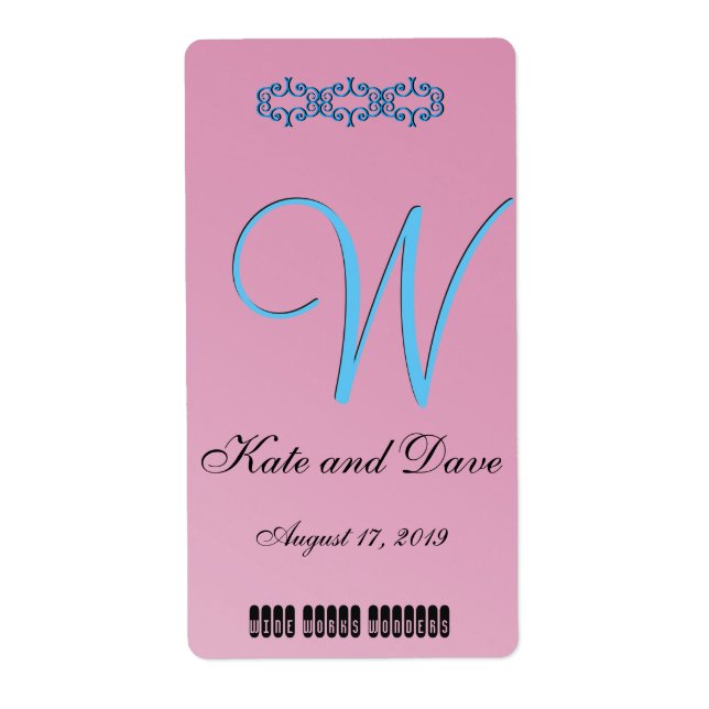 3d Monogram Pink (Front)