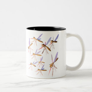 3d Mosquitoes - Bug Hunt Two-Tone Coffee Mug