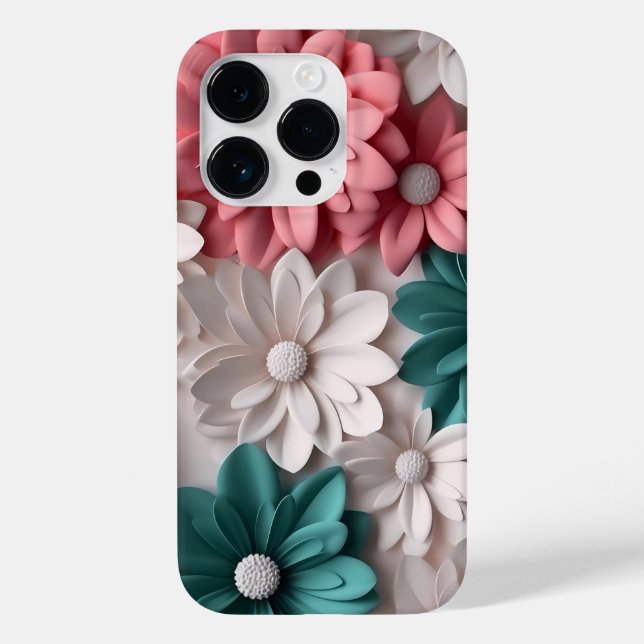 3D Multi-Coloured Daisies  Case-Mate iPhone Case (Back)