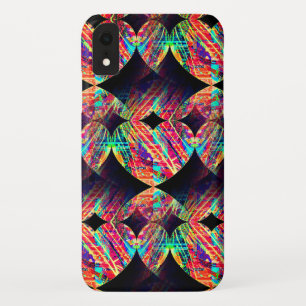 3D Neon Heart iPhone / iPad case