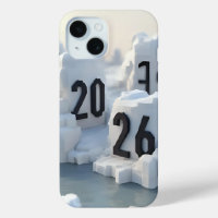  3D Number Design for New Year 2026