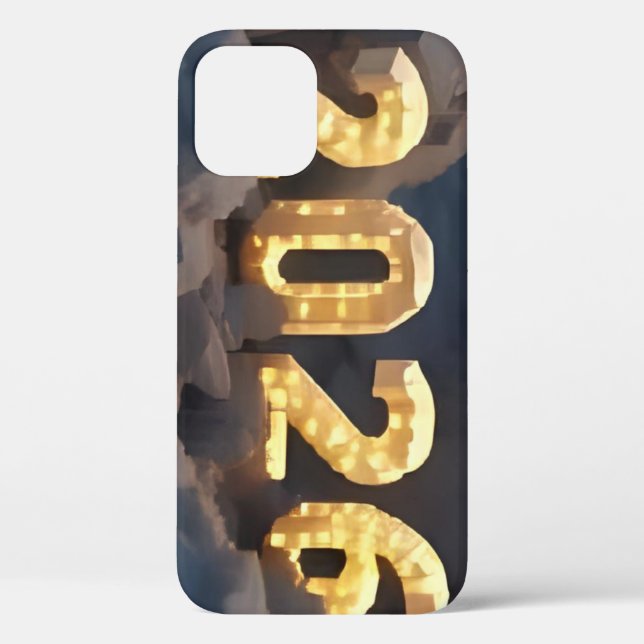  3D Number Design for New Year 2026 Case-Mate iPhone Case (Back)