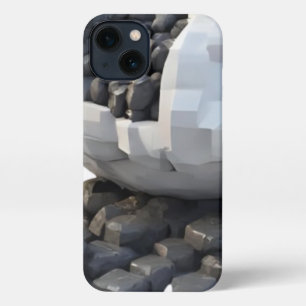3D Number Design for New Year 2026 iPhone 13 Case