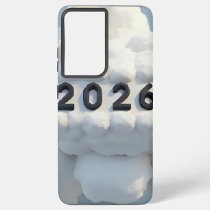 3D Number Design for New Year 2026 Samsung Galaxy Case