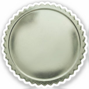 3D Olive Khaki Seals Foil Starburst Award Medal