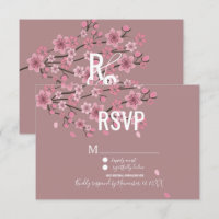 3D Ombre Petals Cherry Blossom Botany  RSVP