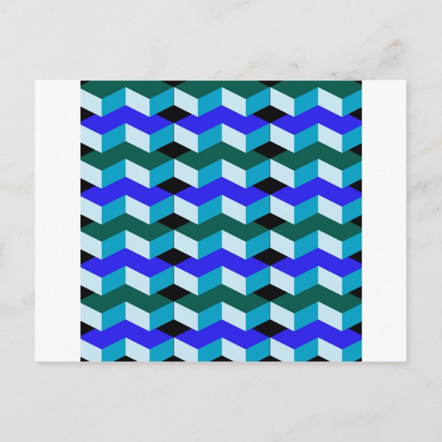 3d optical illusion postcard (Front)