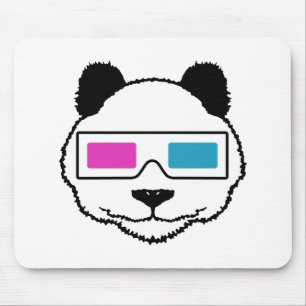 3D Panda Mouse Mat
