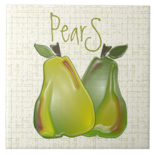 3D Pears (WC) Tile