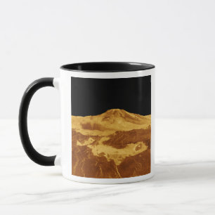 3D Perspective View of Maat Mons on Venus Mug