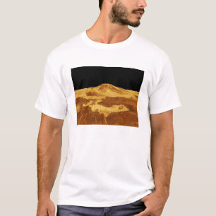 3D Perspective View of Maat Mons on Venus T-Shirt