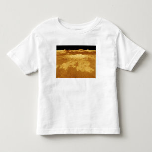 3D Perspective View of Sapas Mons on Venus Toddler T-Shirt