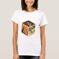 3D picture cube, individual photo collage in 3D