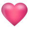 3D Pink Love Heart